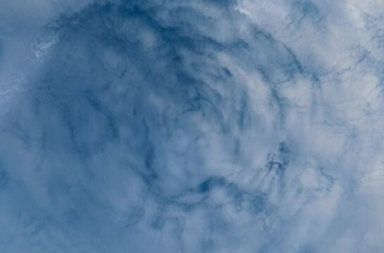 Swirling Thunderstorm Captured On Camera Trapped In Fierce Winds.