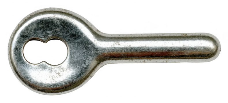Metal Key Object