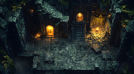 Underground Dungeons Game Art