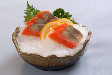 food, japanese cuisine, delicious, dace sashimi