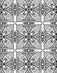 Seamless pattern coloring relax