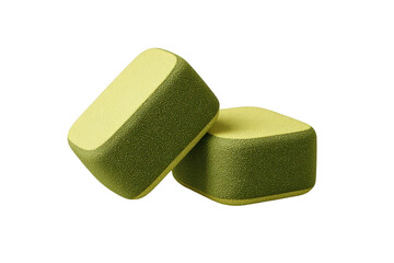 Dual-toned cleaning sponges