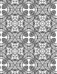 Seamless pattern coloring relax