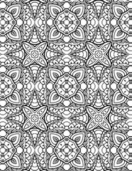 Seamless pattern coloring relax