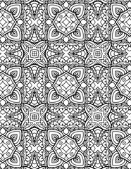 Seamless pattern coloring relax