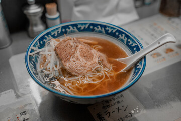 간장라멘(소유라멘)