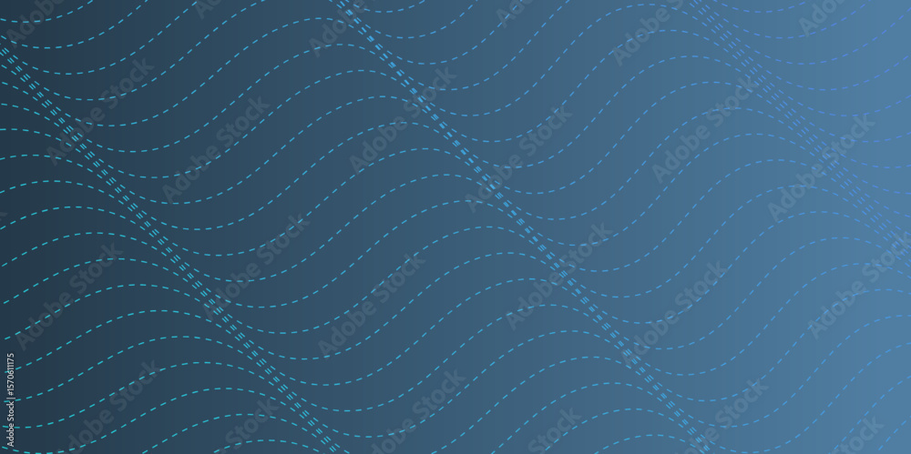 Wall mural abstract wave lines vector wallpaper with fluid gradient curves and digital flow for modern web desi