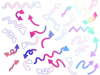 使いやすいポップな矢印素材コレクション