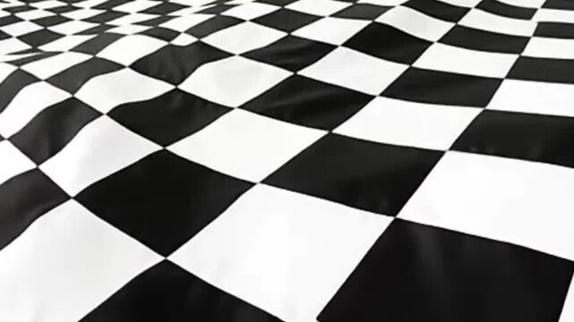 checkerboard illusion, optical illusion background, seamless vector loop, diagonal shift pattern, vector background motion, black white checker motion, abstract geometric movement, 4K illusion animati