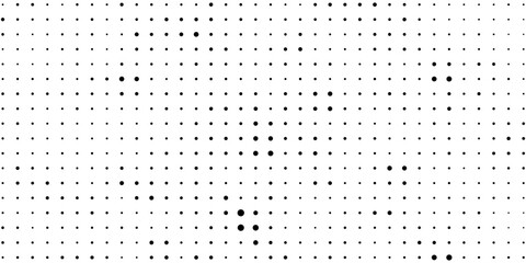grunge Halftone white and black dots pattern and black gradient grunge texture background. Dotted line comic sport style vector illustration