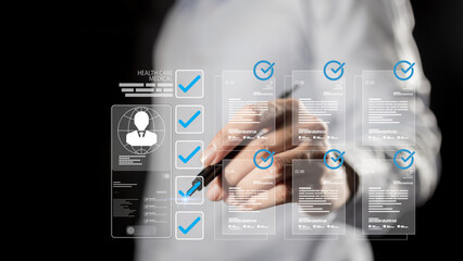 Online checklist system supports doctor in patient care management, enhancing health care quality, hospital satisfaction, and accuracy of medicals data