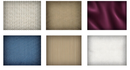Texture Tiles: A curated collection of six distinct texture tiles, each piece offers a unique visual experience. From the tactile allure of fabric to the weathered charm of paper.