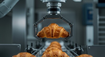 Gourmet Automation - Robotic Arm in a Croissant Production Line