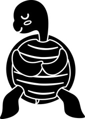 Turtle Silhouette