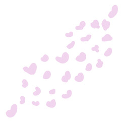 pink hearts