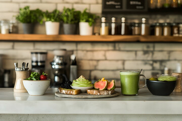 breakfast in the kitchen