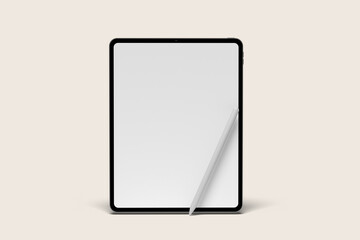 iPad Pro on White Background