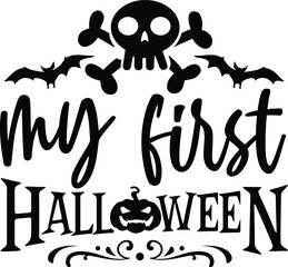 Halloween SVG  T-shirt Design