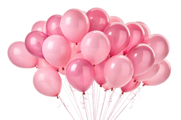 Bunch of Pink Balloons, Celebration, Party