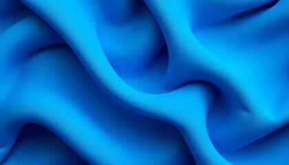 Obraz premium Classic blue minimal geometric textile pattern with abstract twist shapes , design, swatch