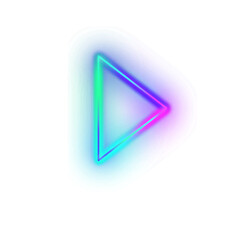 Gradient Neon Arrow