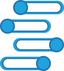 Blue Tittle Bar Banner