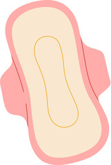 Disposable Pad Period Menstruation Element


