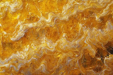 Explore the Golden Veins, Abstract Texture Background with Liquid Gold Effect