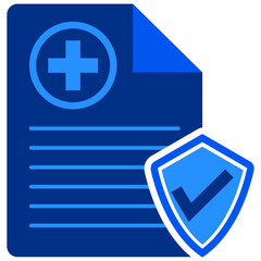 Obraz premium Healthy Insurance Icon