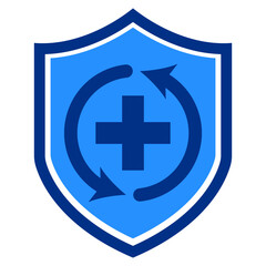 Fototapeta premium Healthy Insurance Icon