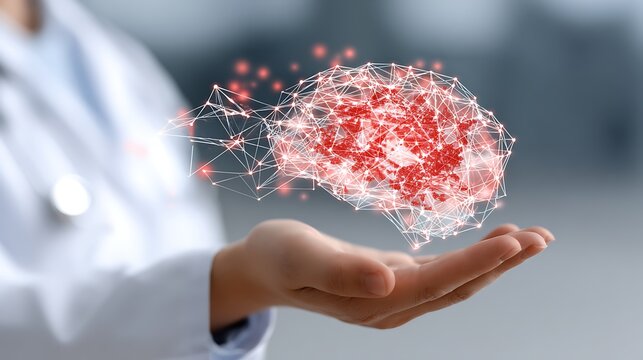 AI Brain Neural Network and Medical Technology