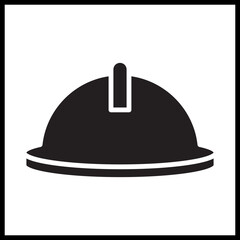 Construction Helmet Icon Design