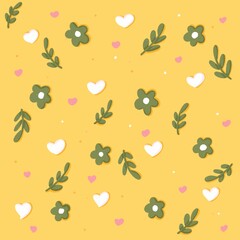 Cute Yellow Background