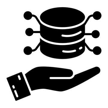 An icon design of database care