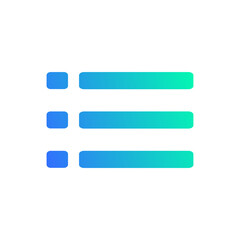 Obraz premium Menu icon,User interface icon vector