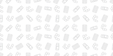 医療アイコンのシームレスパターン・背景素材
Modern Seamless Background Pattern Featuring Medical Icons and Healthcare Equipment in Flat Vector Design