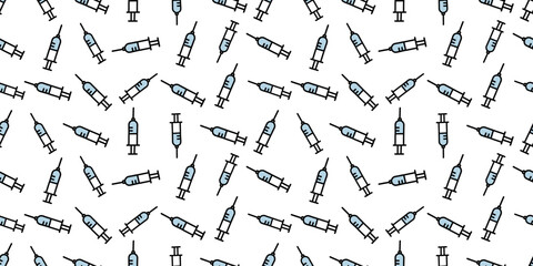 医療アイコンのシームレスパターン・背景素材
Modern Seamless Background Pattern Featuring Medical Icons and Healthcare Equipment in Flat Vector Design