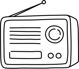 Radio Retro Doodle

