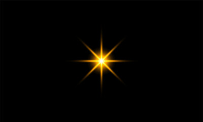 star light on dark space background