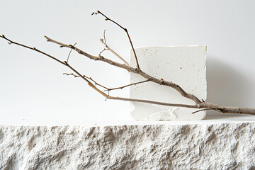 Stone podium for display product