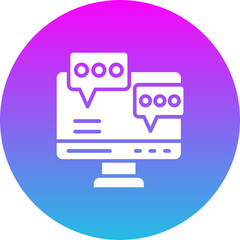 Fototapeta premium Communication Icon