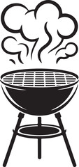 Barbecue Grill Silhouette Bundle

