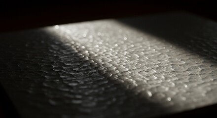 Sunlit Scales: Textured Metal Surface