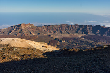Las Cañadas caldera and Guajara