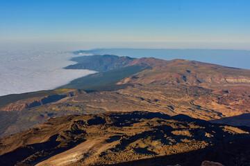 Landscape from Pico del Teide
