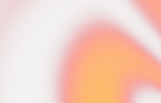 Abstract red and orange gradient Transparent background.
