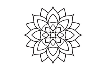 line art of floral,vectorian,mehdi,patern type,nature ,religion,architectural set bundle on the white background