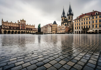 Obraz premium charles bridge in prague