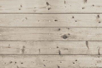 Naklejka premium Old wood texture of light brown wood table for texture and background.