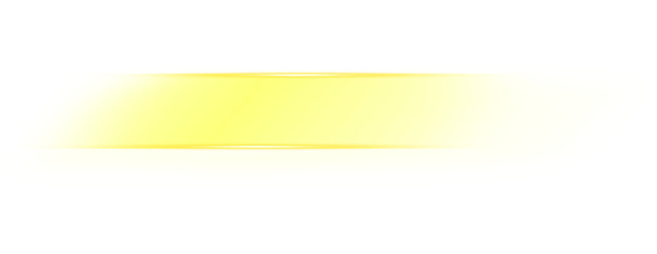 Yellow transparent gradient rectangle shape